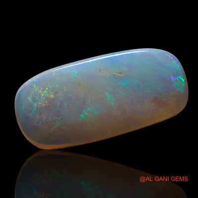 1.00 Cts Natural Australian Fire Opal Loose Gemstone Oval Cabochon 14x6x1 mm AG-42