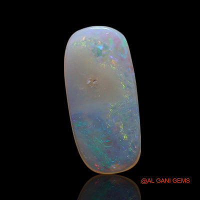 1.00 Cts Natural Australian Fire Opal Loose Gemstone Oval Cabochon 14x6x1 mm AG-42