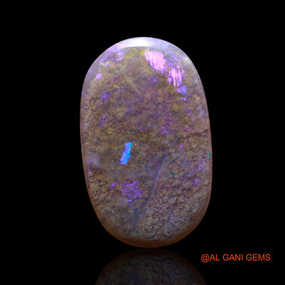 20.00 Cts Unheated Australian Fire Opal Loose Gemstone Oval Cabochon Natural 28x17x6 mm AG-430