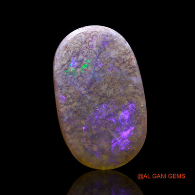 20.00 Cts Unheated Australian Fire Opal Loose Gemstone Oval Cabochon Natural 28x17x6 mm AG-430