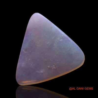 2.00 Cts Natural Australian Fire Opal Loose Gemstone Trillion Cabochon 13x12x2 mm AG-435