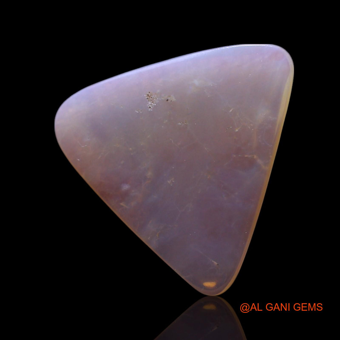 2.00 Cts Natural Australian Fire Opal Loose Gemstone Trillion Cabochon 13x12x2 mm AG-435