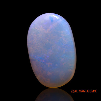 3.00 Cts Unheated Australian Fire Opal Loose Gemstone Oval Cabochon Natural 15x9x3 mm AG-436