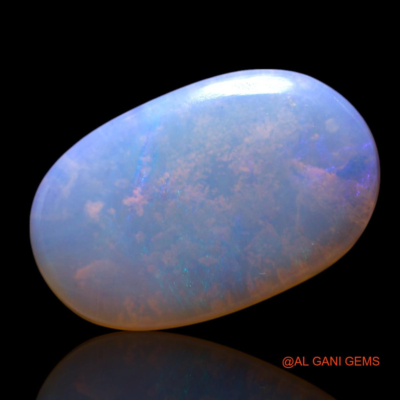3.00 Cts Unheated Australian Fire Opal Loose Gemstone Oval Cabochon Natural 15x9x3 mm AG-436