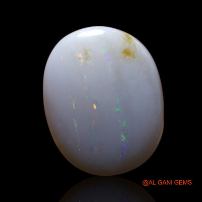 5.00 Cts Natural Australian Fire Opal Loose Gemstone Oval Cabochon 14x11x5 mm AG-437