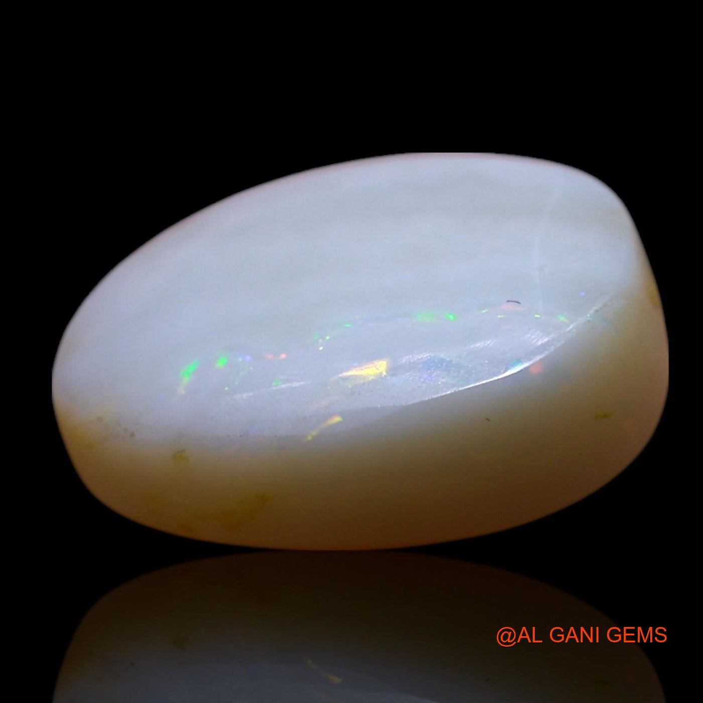 5.00 Cts Natural Australian Fire Opal Loose Gemstone Oval Cabochon 14x11x5 mm AG-437