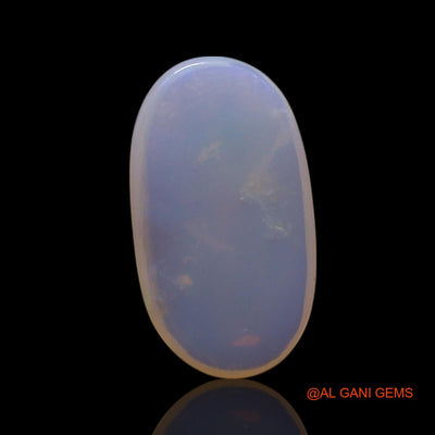 1.00 Cts Unheated Australian Fire Opal Loose Gemstone Oval Cabochon Natural 13x7x2 mm AG-43