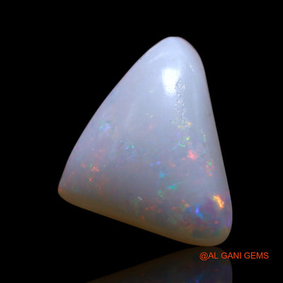3.00 Cts Natural Australian Fire Opal Trillion Cabochon Loose Gemstone For Jewelry 2x11x4 mm AG-441