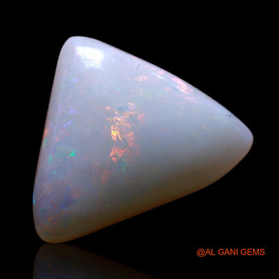 3.00 Cts Natural Australian Fire Opal Trillion Cabochon Loose Gemstone For Jewelry 2x11x4 mm AG-441