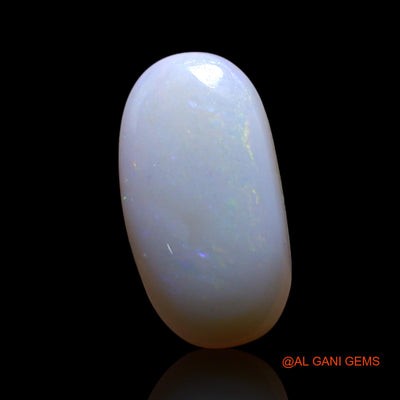 4.00 Cts Natural Australian Fire Opal Loose Gemstone Oval Cabochon 15x8x4 mm AG-442