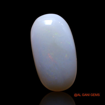 4.00 Cts Natural Australian Fire Opal Loose Gemstone Oval Cabochon 15x8x4 mm AG-442