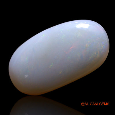 4.00 Cts Natural Australian Fire Opal Loose Gemstone Oval Cabochon 15x8x4 mm AG-442