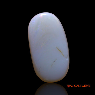 4.00 Cts Natural Australian Fire Opal Loose Gemstone Oval Cabochon 15x8x4 mm AG-442