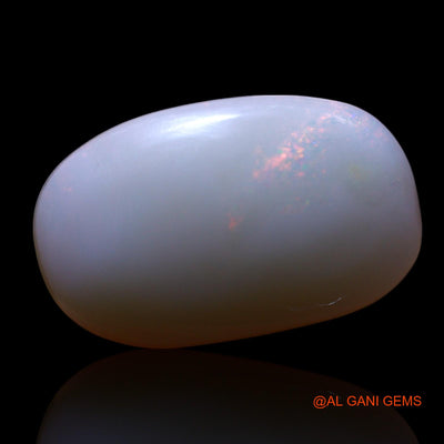 Natural Fire Opal Gemstone 4.00 Cts Loose Oval Cabochon From Australia 15x9x5 mm AG-445