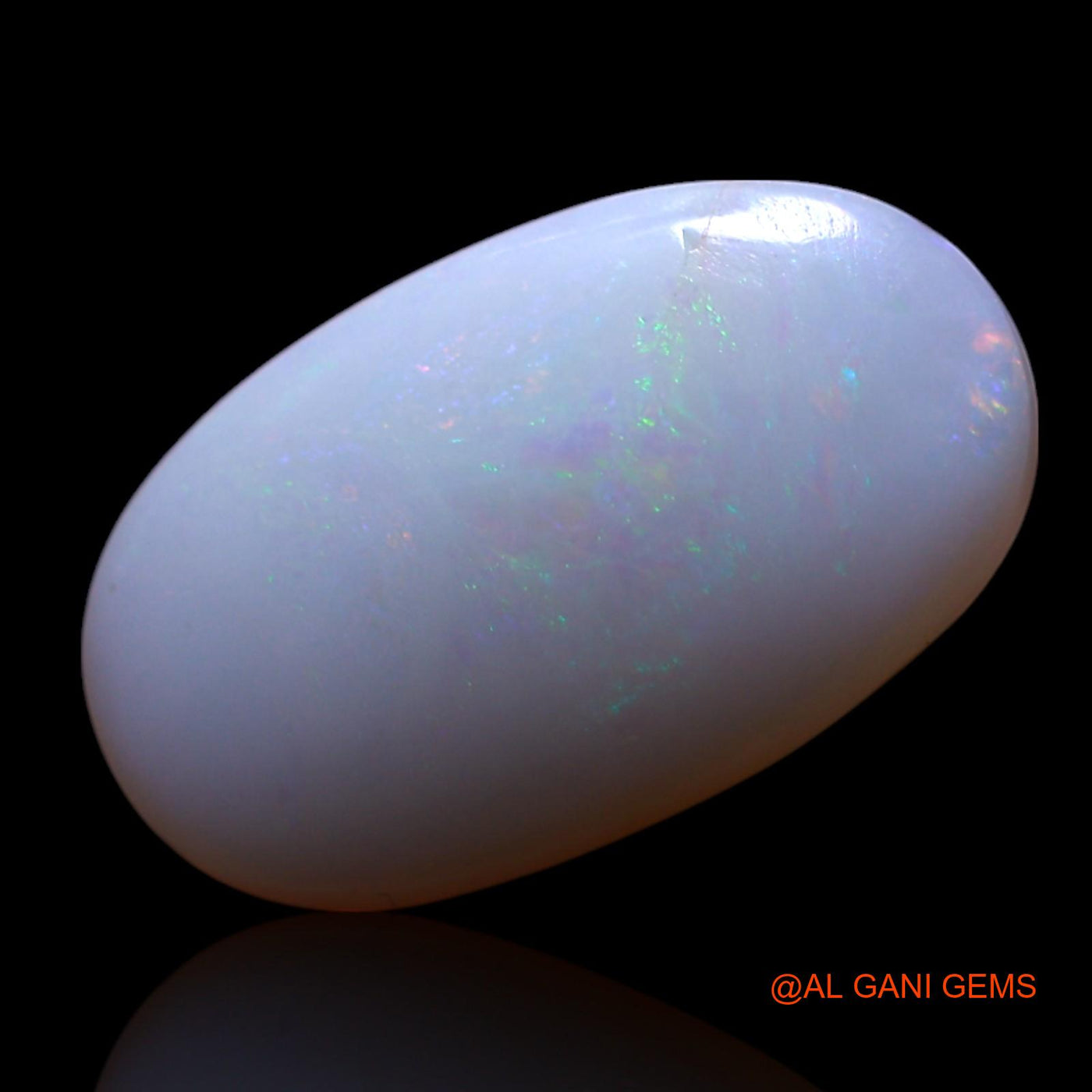 3.00 Cts Natural Australian Fire Opal Loose Gemstone Oval Cabochon 15x9x3 mm AG-447