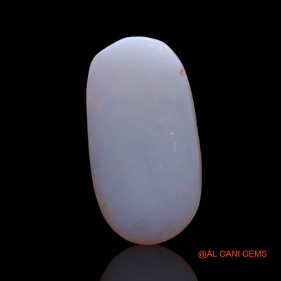 Natural Fire Opal Gemstone 2.00 Cts Loose Oval Cabochon From Australia 15x8x2 mm AG-449