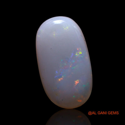 1.00 Cts Natural Australian Fire Opal Loose Gemstone Oval Cabochon 13x7x2 mm AG-44
