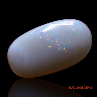 1.00 Cts Natural Australian Fire Opal Loose Gemstone Oval Cabochon 13x7x2 mm AG-44