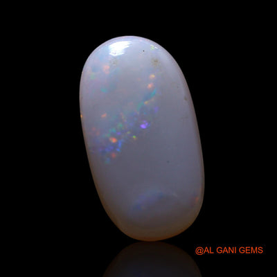 1.00 Cts Natural Australian Fire Opal Loose Gemstone Oval Cabochon 13x7x2 mm AG-44