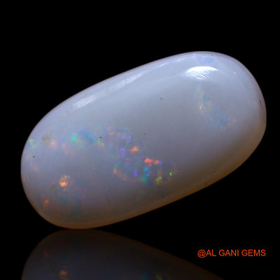 1.00 Cts Natural Australian Fire Opal Loose Gemstone Oval Cabochon 13x7x2 mm AG-44