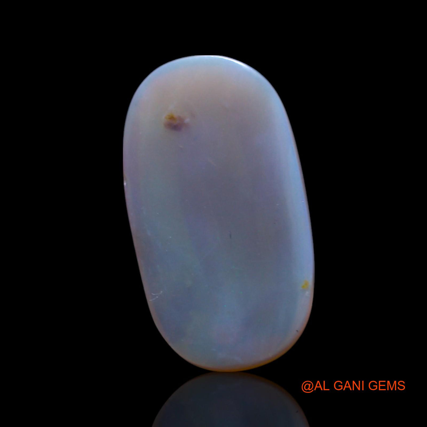 3.00 Cts Natural Australian Fire Opal Loose Gemstone Oval Cabochon 15x8x3 mm AG-452