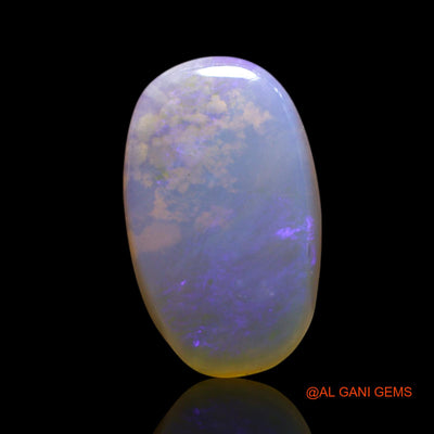 3.00 Cts Unheated Australian Fire Opal Loose Gemstone Oval Cabochon Natural 15x9x3 mm AG-454