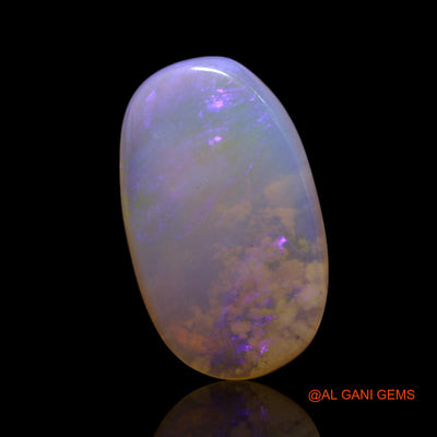 3.00 Cts Unheated Australian Fire Opal Loose Gemstone Oval Cabochon Natural 15x9x3 mm AG-454