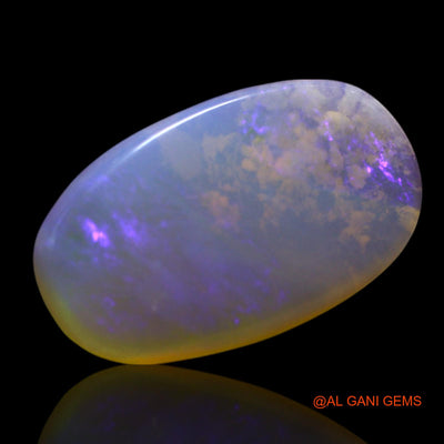 3.00 Cts Unheated Australian Fire Opal Loose Gemstone Oval Cabochon Natural 15x9x3 mm AG-454