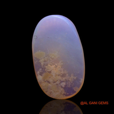 3.00 Cts Unheated Australian Fire Opal Loose Gemstone Oval Cabochon Natural 15x9x3 mm AG-454