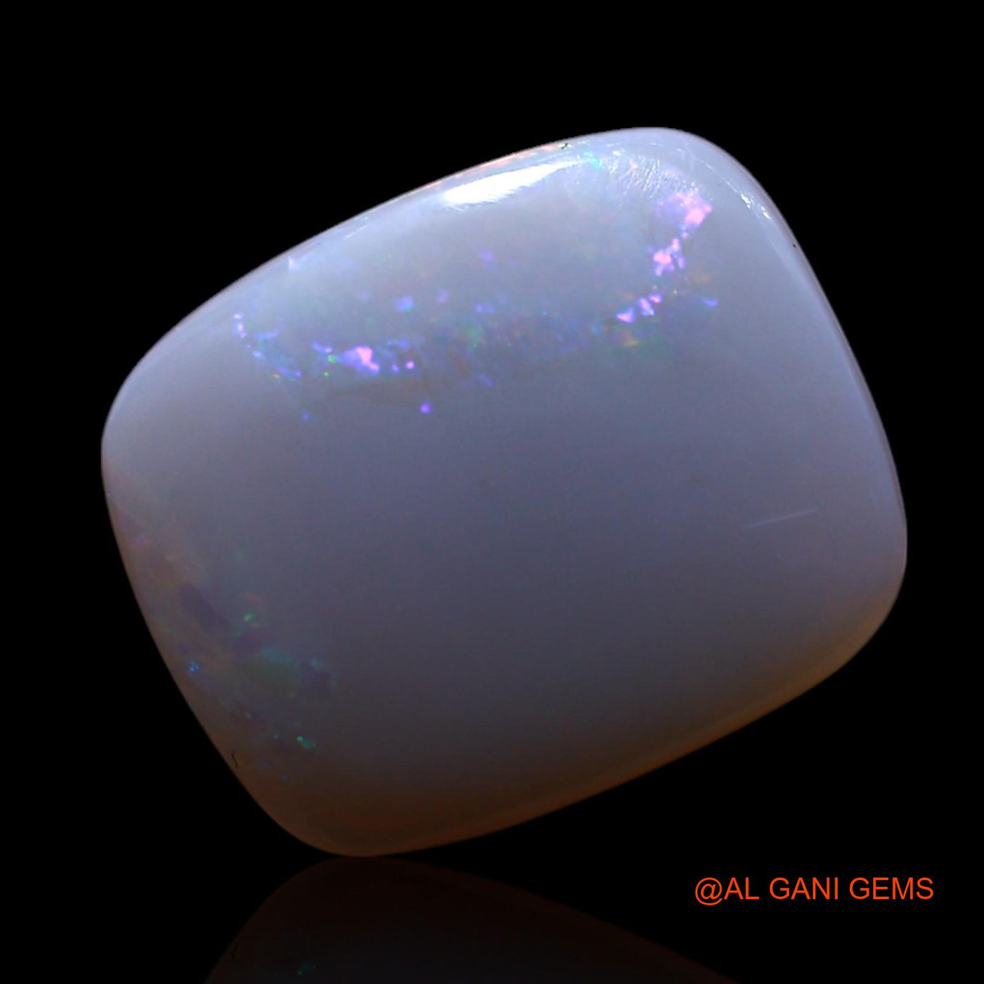 3.00 Cts Natural Australian Fire Opal Loose Gemstone Oval Cabochon 13x10x3 mm AG-455