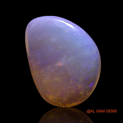 Natural Untreated Fire Opal Loose Gemstone Fancy Cabochon From Australia 3.00 Cts 14x10x3 mm AG-456