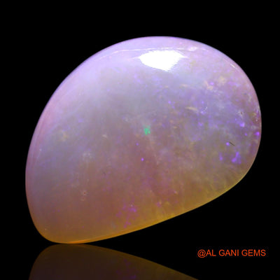 Natural Untreated Fire Opal Loose Gemstone Fancy Cabochon From Australia 3.00 Cts 14x10x3 mm AG-456