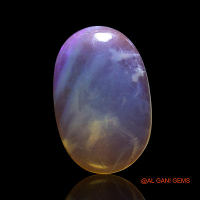 Natural Untreated Fire Opal Loose Gemstone Oval Cabochon From Australia 3.00 Cts 14x9x3 mm AG-457