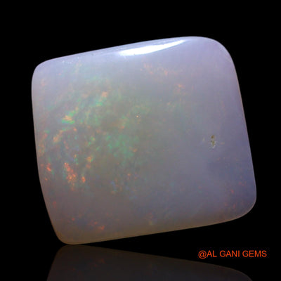 3.00 Cts Natural Australian Fire Opal Square Cabochon Loose Gemstone For Jewelry 12x10x3 mm AG-458