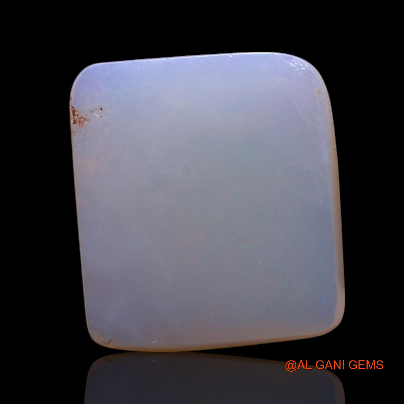 3.00 Cts Natural Australian Fire Opal Square Cabochon Loose Gemstone For Jewelry 12x10x3 mm AG-458