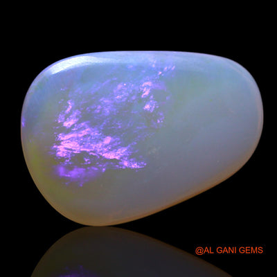 2.00 Cts Unheated Australian Fire Opal Loose Gemstone Fancy Cabochon Natural 13x9x2 mm AG-460