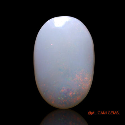 3.00 Cts Natural Australian Fire Opal Loose Gemstone Oval Cabochon 14x9x4 mm AG-461