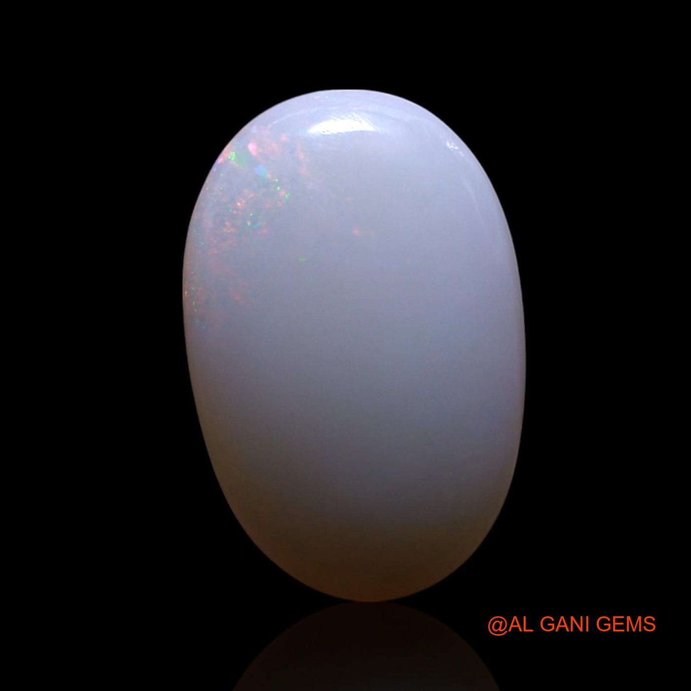 3.00 Cts Natural Australian Fire Opal Loose Gemstone Oval Cabochon 14x9x4 mm AG-461