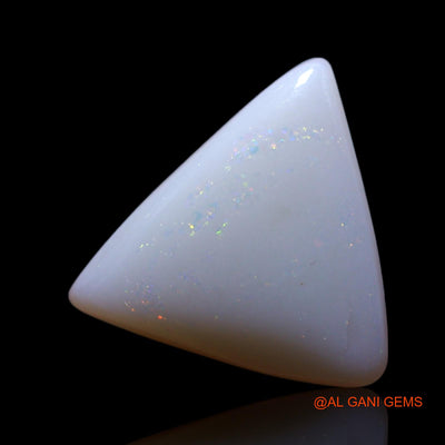 2.00 Cts Unheated Australian Fire Opal Loose Gemstone Trillion Cabochon Natural 11x10x2 mm AG-462