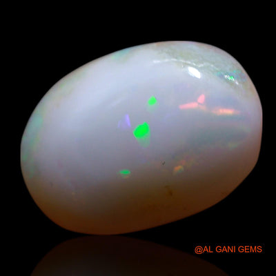 3.00 Cts Natural Australian Fire Opal Oval Cabochon Loose Gemstone For Jewelry 13x9x4 mm AG-463