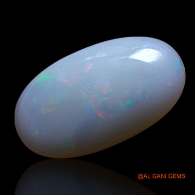2.00 Cts Unheated Australian Fire Opal Loose Gemstone Oval Cabochon Natural 14x8x3 mm AG-464