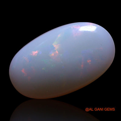 2.00 Cts Unheated Australian Fire Opal Loose Gemstone Oval Cabochon Natural 14x8x3 mm AG-464
