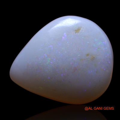 2.00 Cts Unheated Australian Fire Opal Loose Gemstone Pear Cabochon Natural 13x11x3 mm AG-465