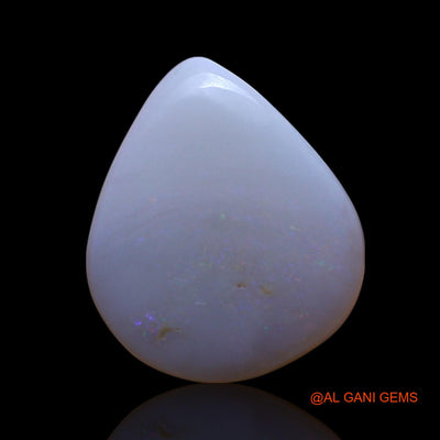 2.00 Cts Unheated Australian Fire Opal Loose Gemstone Pear Cabochon Natural 13x11x3 mm AG-465