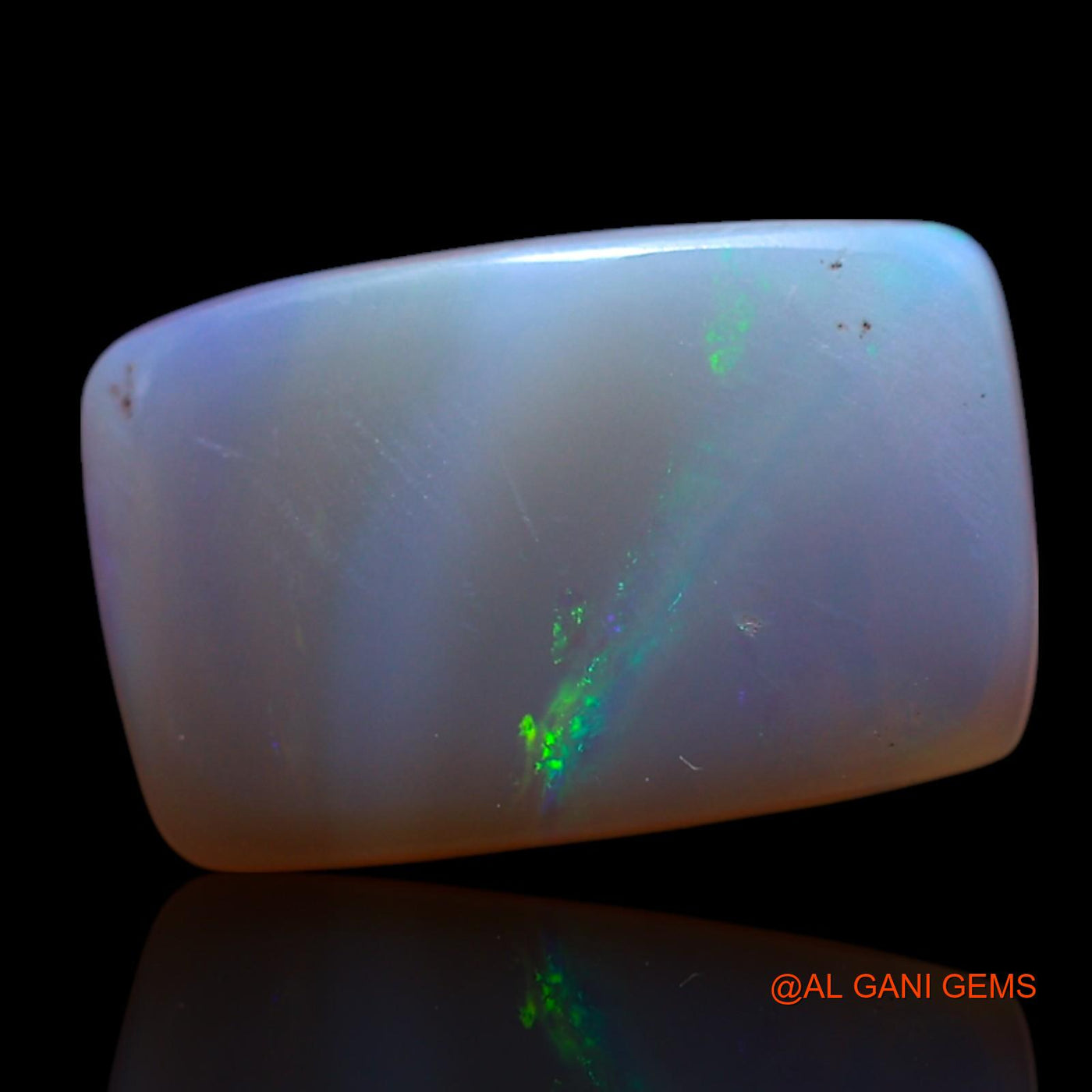 Natural Fire Opal Gemstone 3.00 Cts Loose Square Cabochon From Australia 13x8x4 mm AG-467