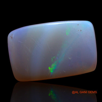 Natural Fire Opal Gemstone 3.00 Cts Loose Square Cabochon From Australia 13x8x4 mm AG-467