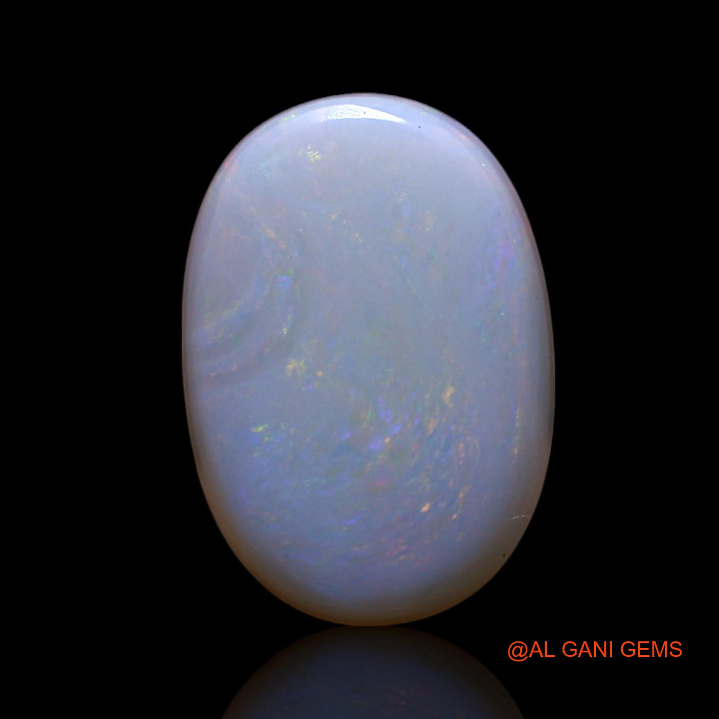 Natural Untreated Fire Opal Loose Gemstone Oval Cabochon From Australia 3.00 Cts 13x9x3 mm AG-468