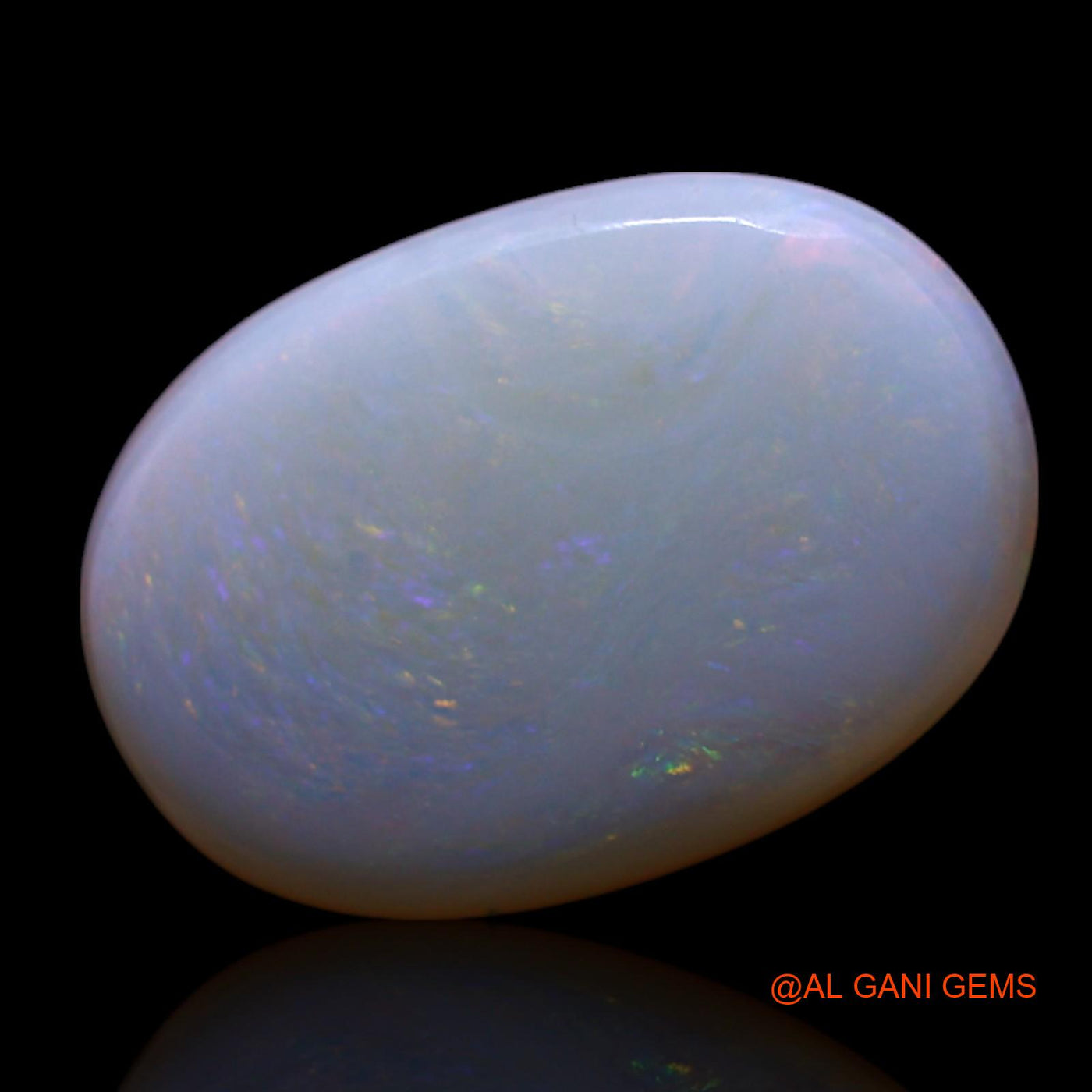 Natural Untreated Fire Opal Loose Gemstone Oval Cabochon From Australia 3.00 Cts 13x9x3 mm AG-468