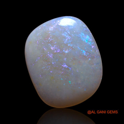1.20 Cts Natural Australian Fire Opal Oval Cabochon Loose Gemstone For Jewelry 11x9x1 mm AG-46