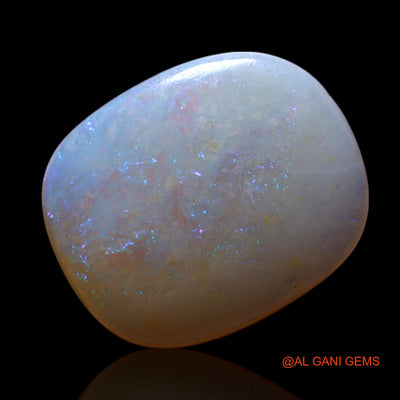 1.20 Cts Natural Australian Fire Opal Oval Cabochon Loose Gemstone For Jewelry 11x9x1 mm AG-46